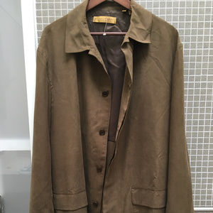 Silk Jacket - DONNA KARAN Mens (L). 100% Silk